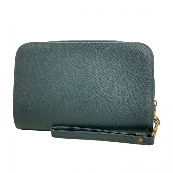 Louis Vuitton Taiga Baikal Clutch Bag M30184 Episea Men's - Picture 1 of 11